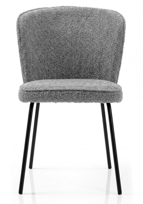 Krzesło tapicerowane TEDDY GREY