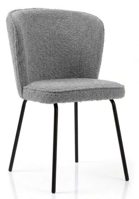 Krzesło tapicerowane TEDDY GREY