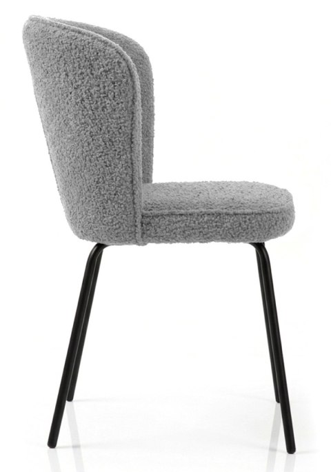 Krzesło tapicerowane TEDDY GREY