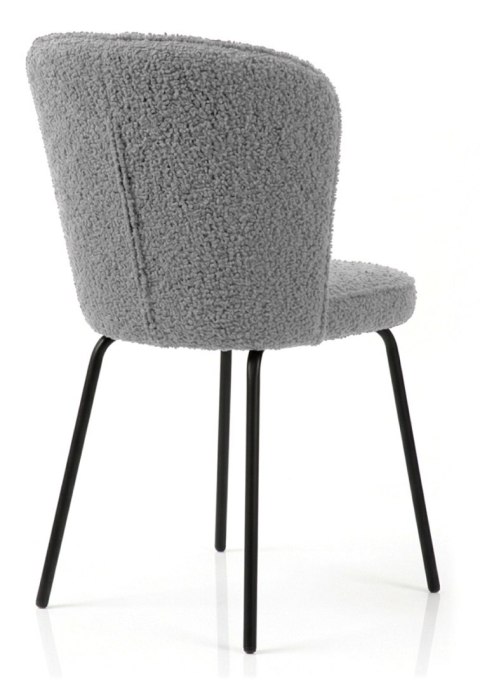 Krzesło tapicerowane TEDDY GREY