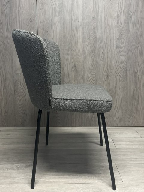 Krzesło tapicerowane TEDDY GREY