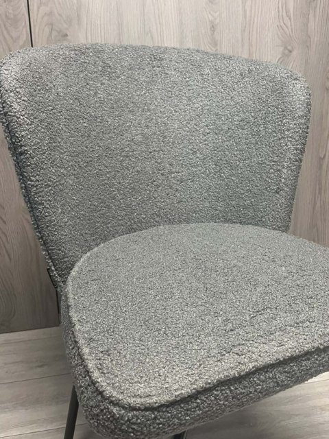 Krzesło tapicerowane TEDDY GREY