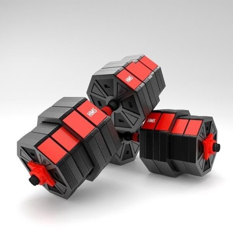 Sztangielka kompozytowa HMS SGC40 40kg + sztanga