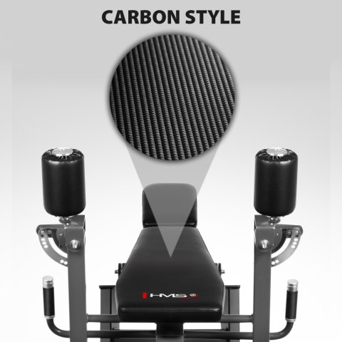 MHT8232 MASZYNA DO ĆWICZEŃ MIĘŚNI POŚLADKÓW HIP THRUST Z WOLNYM CIĘŻAREM COMMERCIAL HMS