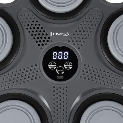 TB11 ELEKTRONICZNA TARCZA BOKSERSKA BLUETOOTH Z MUZYKĄ I RĘKAWICAMI HMS