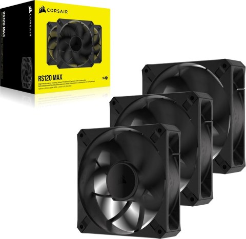 Wentylator Corsair Fan RS120 MAX PWWM 3x1