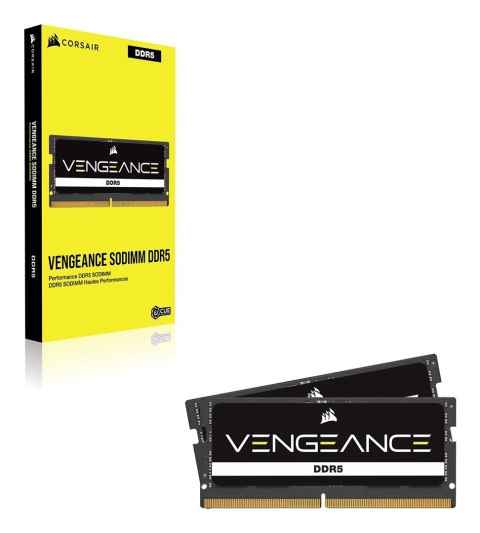 Corsair Vengeance CMSX24GX5M1A5200C44 moduł pamięci 24 GB 1 x 24 GB DDR5 262-pin SO-DIMM