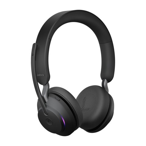 Jabra Evolve2 65 Zestaw słuchawkowy Bezprzewodowy Opaska na głowę Biuro/centrum telefoniczne USB Type-C Bluetooth Podstawka do ł