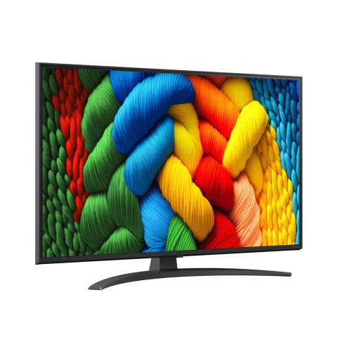 LG NanoCell AI 43NANO81A6A 109,2 cm (43") 4K Ultra HD Smart TV Wi-Fi Czarny