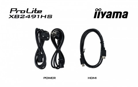 Monitor 23.8 cala XB2491HS-B1 IPS,HDMI,DP,1ms,350cd, 1500:1,120Hz,2x2W,HAS150 (PIVOT)