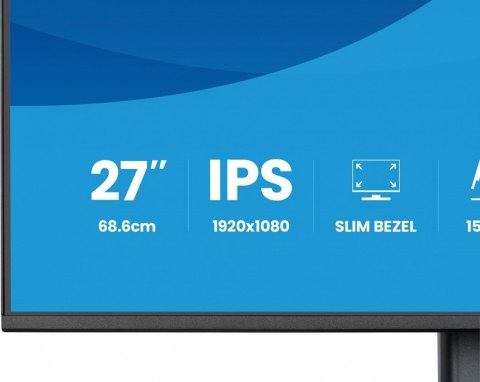 Monitor 27 cali XB2791HS-B1 FHD,IPS.HDMI.DP.2x2W,350cd,1500:1, 120Hz,HAS 150 (PIVOT)