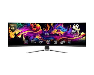 Monitor MPG 491CQP QD OLED 49 cali LED QD OLED Zakrzywiony 144Hz Czarny