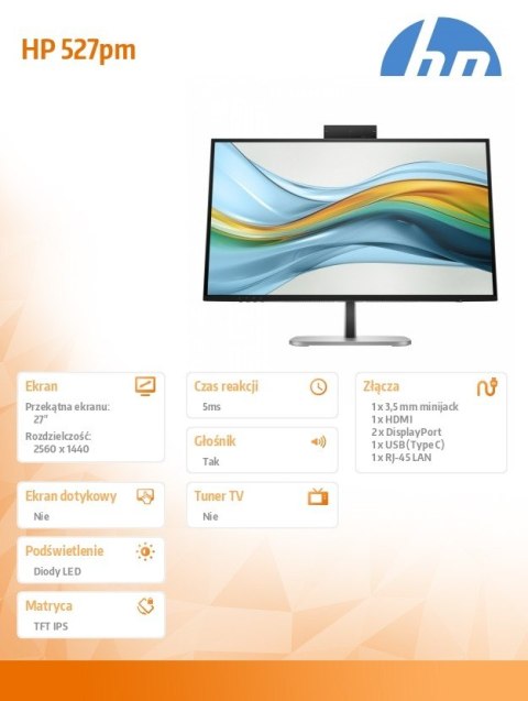 Monitor S5 Pro 527pm QHD USB C 9E0Y9UT#ABB