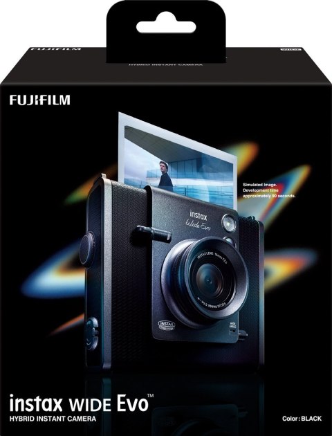 Aparat natychmiastowy Instax Wide Evo Black Fujifilm