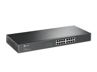 TP-Link TL-SG1016 przełącznik sieciowy Nie zarządzany Gigabit Ethernet (10/100/1000) 1U Czarny