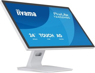 Iiyama T2452MSC-W2AG monitor komputerowy 61 cm (24") 1920 x 1080 px Full HD LED Ekran dotykowy Biały