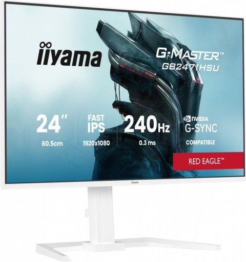 Monitor 23.8 cala GB2471HSU-W1 IPS,FHD,240Hz,2xHDMI,DP,1xUSB 3.2, 1xUSB C, Adaptive G-SYNC - 1920 x 1080 @48-240Hz DisplayP