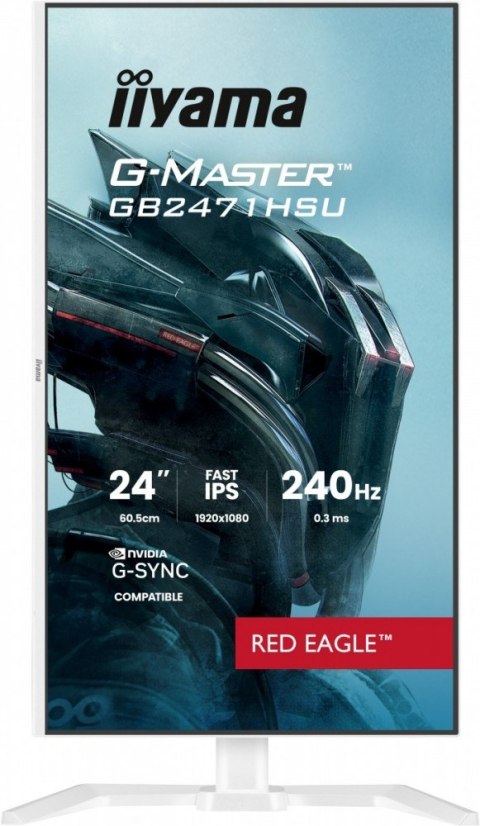 Monitor 23.8 cala GB2471HSU-W1 IPS,FHD,240Hz,2xHDMI,DP,1xUSB 3.2, 1xUSB C, Adaptive G-SYNC - 1920 x 1080 @48-240Hz DisplayP