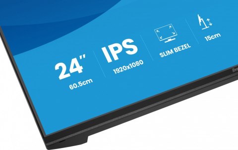 Monitor 24 cale XB2491H-B1 IPS, HDMI, DP, 1ms, 350cd, 1500:1, 120Hz, HAS150 (PIVOT)