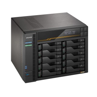 NAS Asustor AS6810T; Tower; 10x (3.5" SATA HDD/ 2.5" SSD); AMD Ryzen Embedded V3C14; 16G ECC DDR5 SODIMM (max. 64GB), 2x 10GbE, 