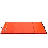 Materac gimnastyczny składany czerwony 2400x1200x50mm HMS MGS01