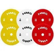 TPP02 (2 x 2.5 KG) RED TALERZ OLIMPIJSKI TECHNICZNY PE 2 x 2.5 KG HMS