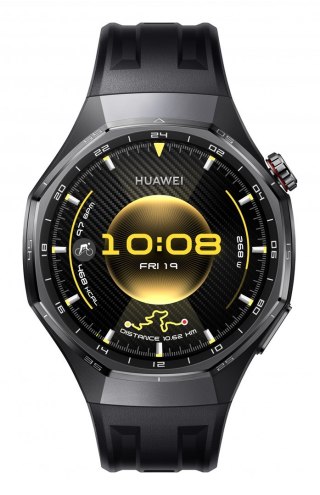 Inteligentny zegarek Huawei WATCH GT 6 Pro 46mm | GPS (satelitarny) | Dioda AMOLED | 1,47 cala | Wodoodporny | Czarny