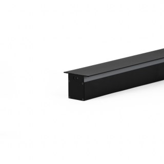 Oprawa ścienna elewacyjna LED linia V-TAC 23W IP65 czarna 140cm VT-1178 3000K 2875lm