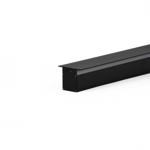 Oprawa ścienna elewacyjna LED linia V-TAC 23W IP65 czarna 140cm VT-1178 3000K 2875lm