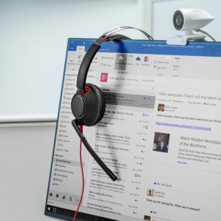 Słuchawki Poly Blackwire 5220 Stereo USB-C Headset +3.5mm Plug +USB-C/A Adapter Retail Packaging