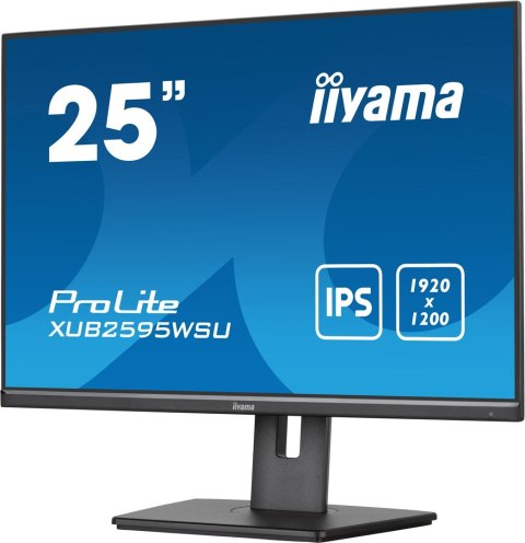 Iiyama ProLite XUB2595WSU-B5 monitor komputerowy 63,5 cm (25") 1920 x 1200 px WUXGA LED Czarny