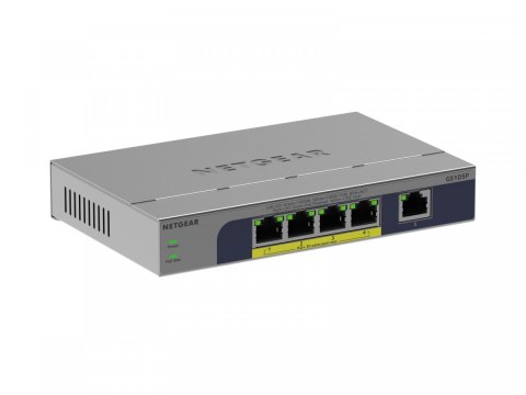 Przełącznik niezarządzalny 5 portów Gigabit Ethernet W POE+