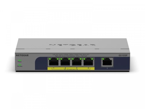 Przełącznik niezarządzalny 5 portów Gigabit Ethernet W POE+