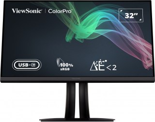 Viewsonic VP56 monitor komputerowy 81,3 cm (32") 3840 x 2160 px 4K Ultra HD LED Czarny