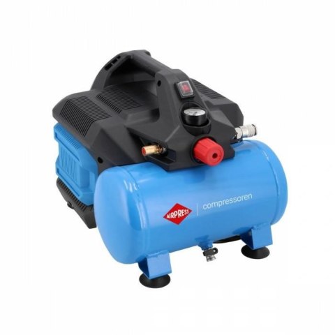 AIRPRESS KOMPRESOR LMO 6-126 6L/1,0KM BEZOLEJOWY 88L/MIN. CICHY....