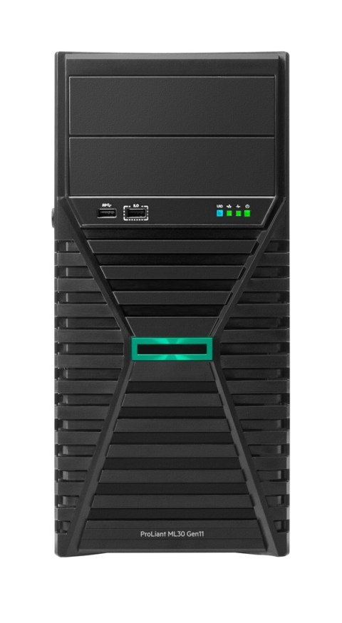 Serwer HPE ProLiant ML30 Gen11 Intel Xeon E-2414 Quad-Core (2.60GHz 12MB) 32GB (1 x 32GB) 2 x 1TB 4 x Non-Hot Plug 3.5in LFF Int