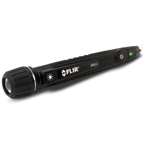FLIR VP52-2 Tester di tensione senza contatto CAT IV 1000 V LED, Vibrazione, Acustico Kieszeń Czarny