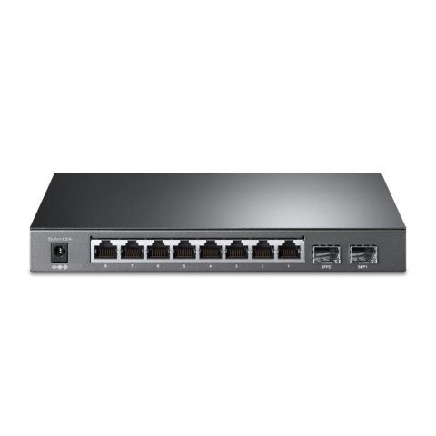 TP-Link TL-SG2210P Zarządzany L2 Gigabit Ethernet (10/100/1000) Obsługa PoE Czarny