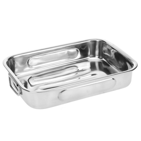 Brytfanny do Piekarnika Stalowe Prostokątne EXCELLENT HOUSEWARE 3 szt.