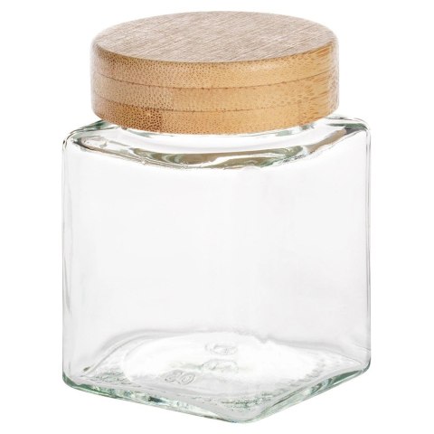 Zestaw 24 Pojemników na Przyprawy 100 ml VILDE z Naklejkami 7,5 x 5,5 cm
