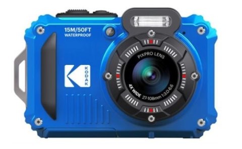 Kodak Pixpro WPZ2 Digitalkamera, wasserdicht bis 15m, sto?fest, blau