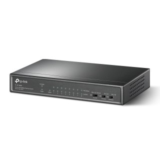 TP-Link TL-SF1009P przełącznik sieciowy Nie zarządzany Fast Ethernet (10/100) Obsługa PoE Czarny