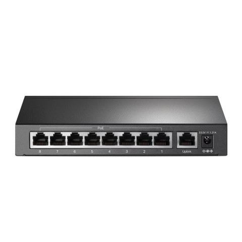 TP-Link TL-SF1009P przełącznik sieciowy Nie zarządzany Fast Ethernet (10/100) Obsługa PoE Czarny