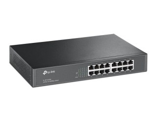 TP-Link TL-SF1016DS przełącznik sieciowy Nie zarządzany Fast Ethernet (10/100) 1U Czarny