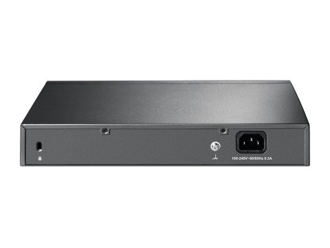 TP-Link TL-SF1016DS przełącznik sieciowy Nie zarządzany Fast Ethernet (10/100) 1U Czarny