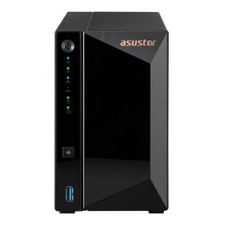 Asustor DRIVESTOR 2 Pro Gen2 AS3302T v2 NAS Realtek RTD1619B 2 GB DDR4 ADM Czarny