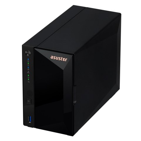 Asustor DRIVESTOR 2 Pro Gen2 AS3302T v2 NAS Realtek RTD1619B 2 GB DDR4 ADM Czarny