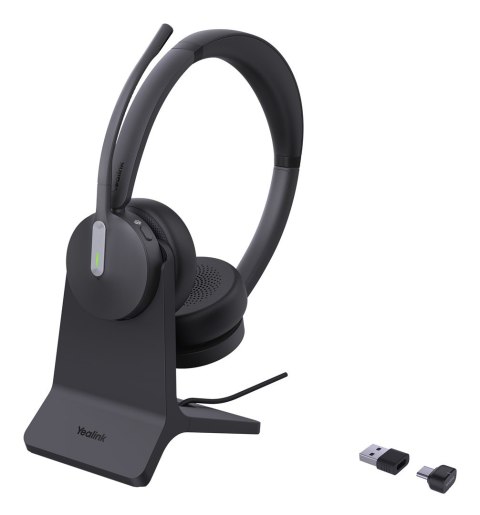 Zestaw słuchawkowy Yealink BH70 Dual Teams z podstawką ładującą USB-C/A