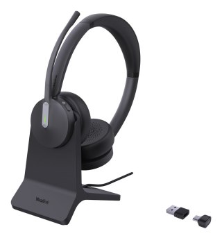 Zestaw słuchawkowy Yealink BH70 Dual Teams z podstawką ładującą USB-C/A