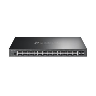TP-Link Omada SG3452X przełącznik sieciowy Zarządzany L2+ Gigabit Ethernet (10/100/1000) 1U Czarny